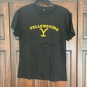 Yellowstone Black T-Shirt, Size M